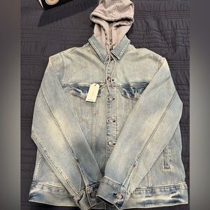 Express Jean Jacket with Hoodie
